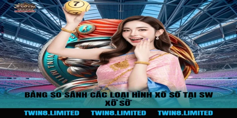 Bảng so sánh các loại hình xổ số tại SW Xổ Số