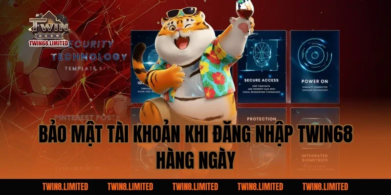 Bảo mật tài khoản khi đăng nhập TWIN68 hàng ngày