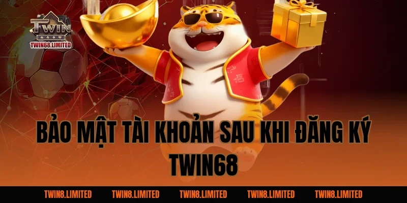 Bảo mật tài khoản sau khi đăng ký TWIN68