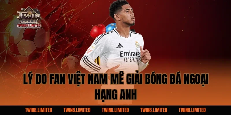 Lý do fan Việt Nam mê Giải Bóng Đá Ngoại Hạng Anh