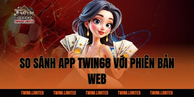 So sánh app TWIN68 với phiên bản web