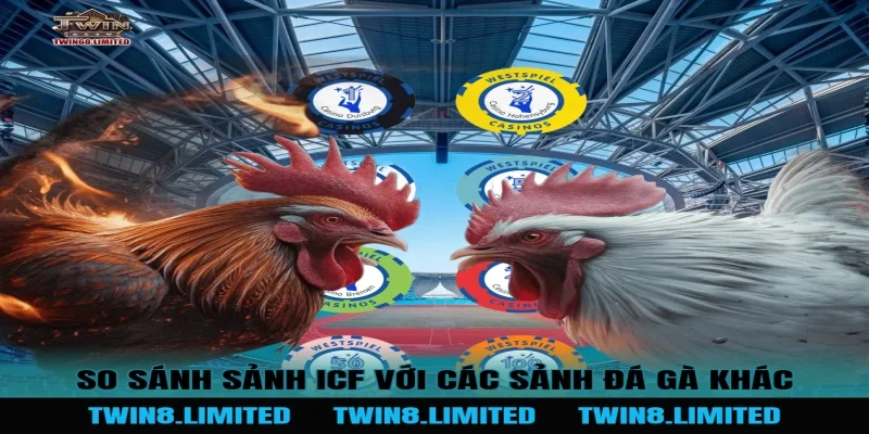 So sánh Sảnh ICF với các sảnh đá gà khác